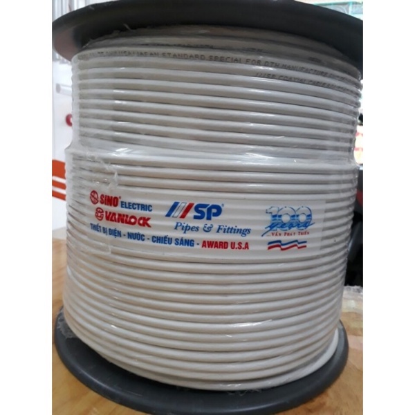 Cáp đồng trục liền nguồn sino đấu sẵn 2 đầu BNC sử dụng cho đấu nối camera