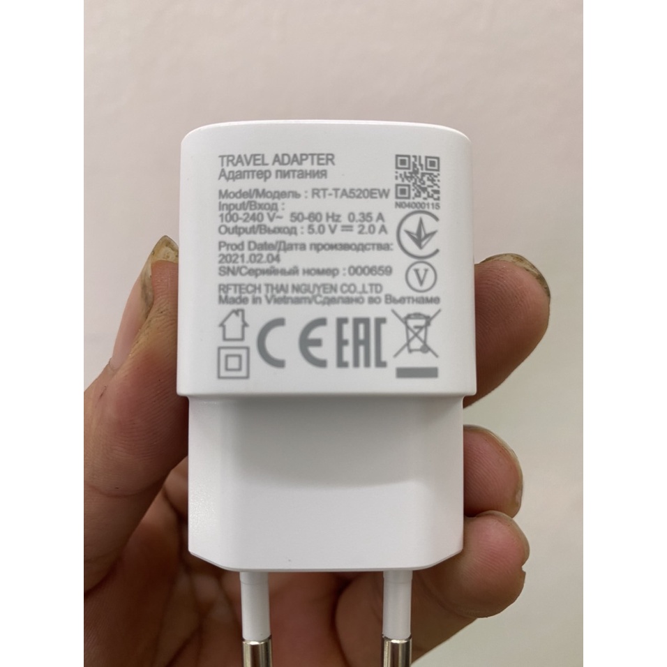 Củ sạc điện thoại vinsmart chính hãng