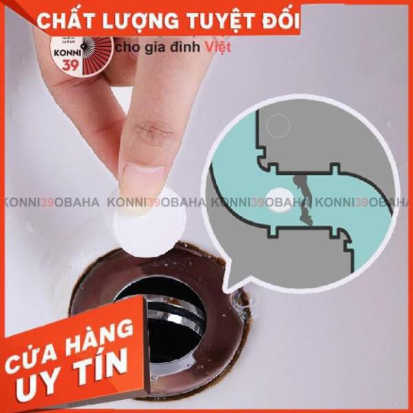 [Hàng Nhật nội địa] Viên sủi thông đường ống, làm sạch đường cống, tránh tắc nghẽn