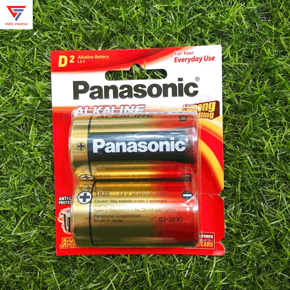 1 Vỉ Pin Đại D Alkaline Chính Hãng GP, Energizer, Panasonic, Duracell,..chính hãng