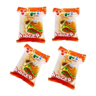 Combo 60 chiếc kẹo Yupi Burger Indonesia