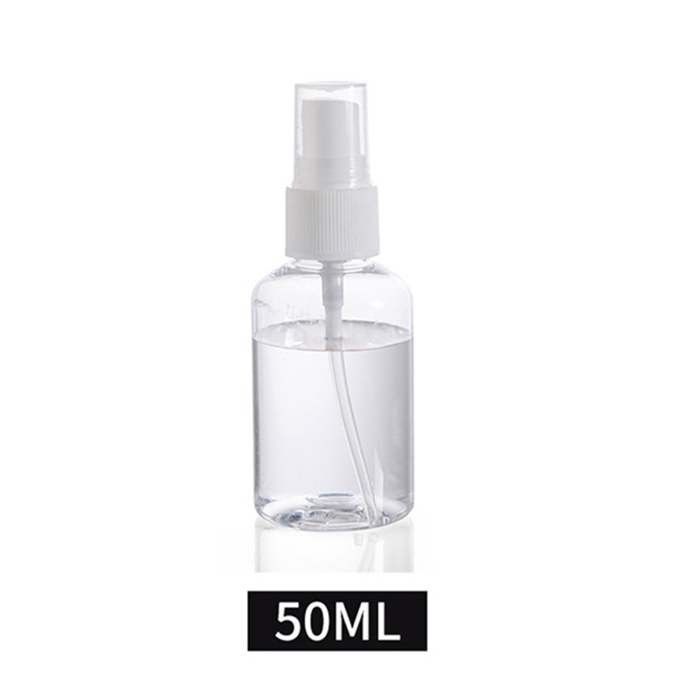 Chai xịt rỗng bằng nhựa trong nhựa trong suốt dùng chiết nước hoa dung tích 30/50/100ml tiện dụng