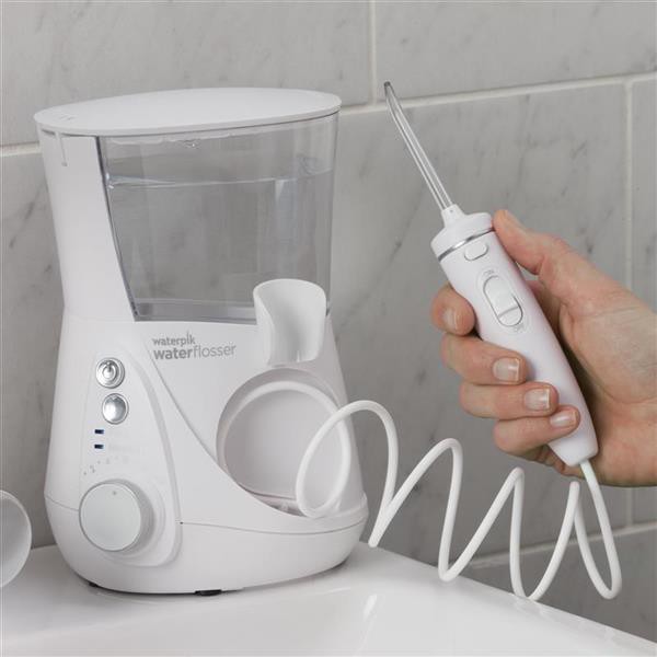 Tăm nước để bàn Waterpik Whitening Professional Water Flosser WF-05 (hàng Mỹ)