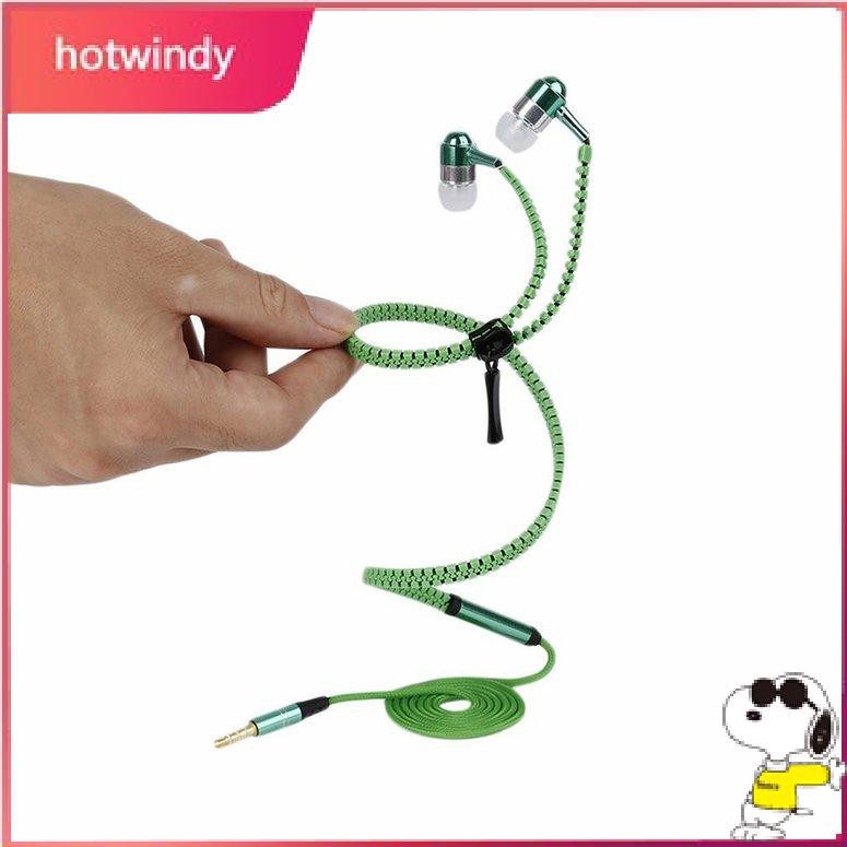 Tai Nghe Nhét Tai Có Dây Kéo Nhiều Màu Sắc 0119