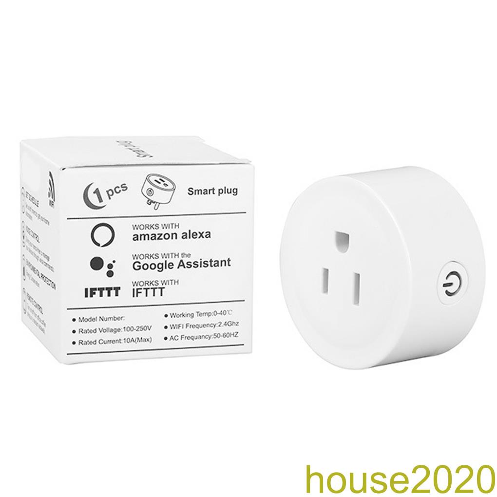 Smart Socket WiFi Wireless Remote Control Outlet Timer Mini Plastic 2 4GHZ Power Socket US Plug