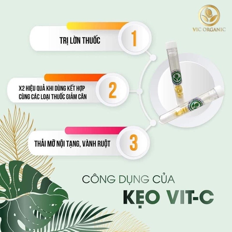 Vit C huỷ mỡ siết eo