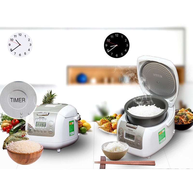 Nồi Cơm Điện Tử Toshiba RC-10NMFVN   - Hàng Chính Hãng