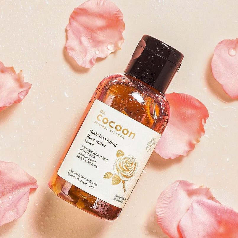 Nước hoa hồng cấp ẩm COCOON Rose Water Toner COCN13 | BigBuy360 - bigbuy360.vn