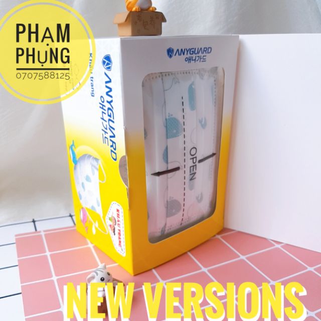 [NEW VESIONS ANYGUARD] FULL BOX 50 CÁI KHẨU TRANG ANYGUARD CHẤT LƯỢNG QUỐC TẾ | BigBuy360 - bigbuy360.vn