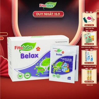 Cốm Bổ Sung Chất Xơ Tự Nhiên Fitolabs Belax Giúp Nhuận Tràng, Giảm Táo Bón, Hỗ Trợ Tiêu Hóa Hộp 20 Gói FITO14