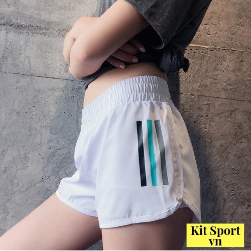 Quần ngắn Short đùi thể thao nữ Triple (Đồ Tập Gym, Yoga)(Không Áo) II Cửa Hàng KIT SPORT VIỆT NAM