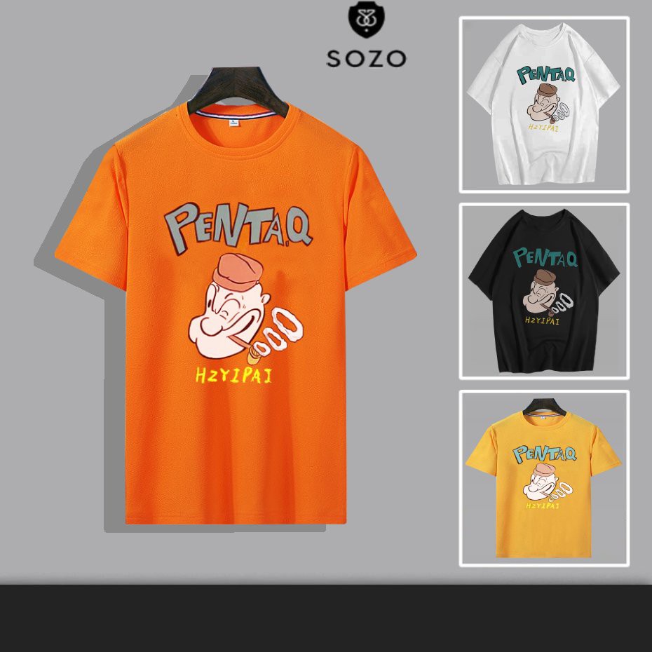 Áo Thun Tshirt Nam Nữ Unisex Chất Vải Thun Pentaq MAT172TH