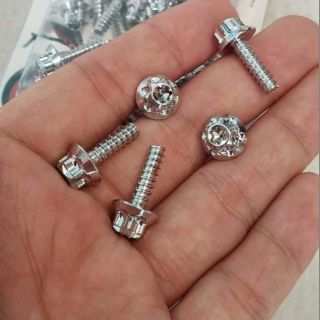Bộ 10 Ốc 5ly xoắn salaya bắt dàn áo xe Yamaha