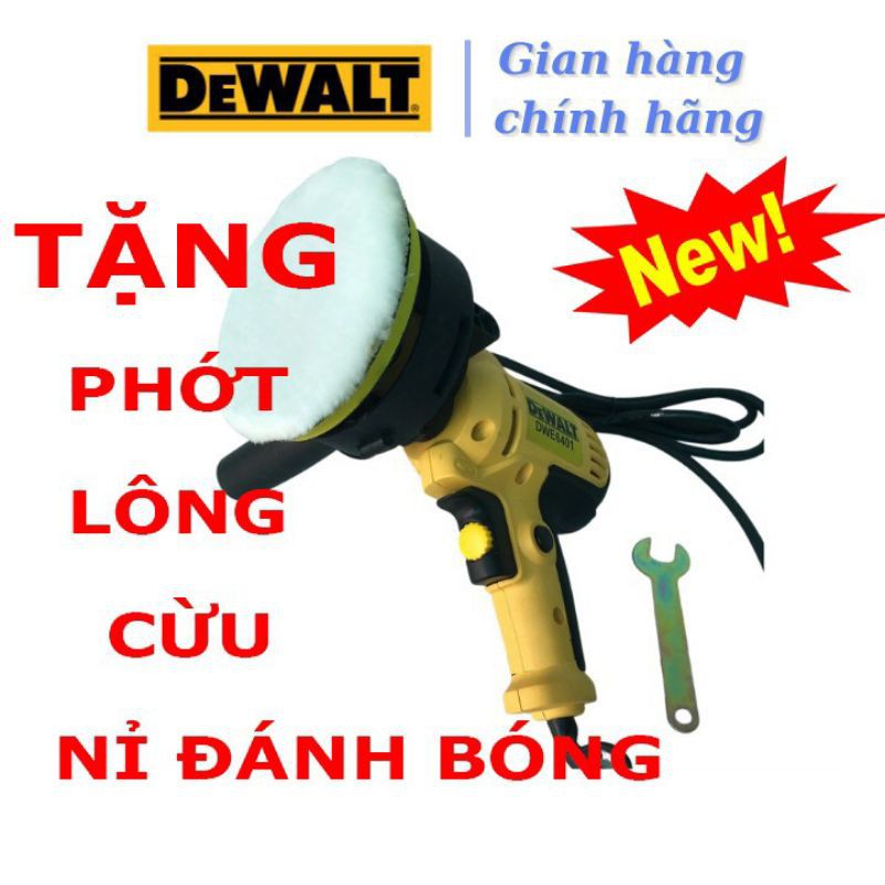 Máy đánh bóng dewalt 700w có điều chỉnh tốc độ