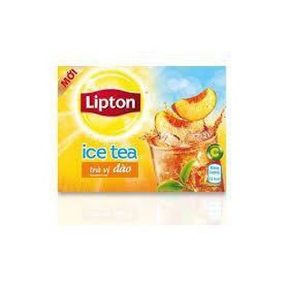 [CHÍNH HÃNG] Trà đào Lipton Ice Tea Hộp 224g (14g x 16 gói)