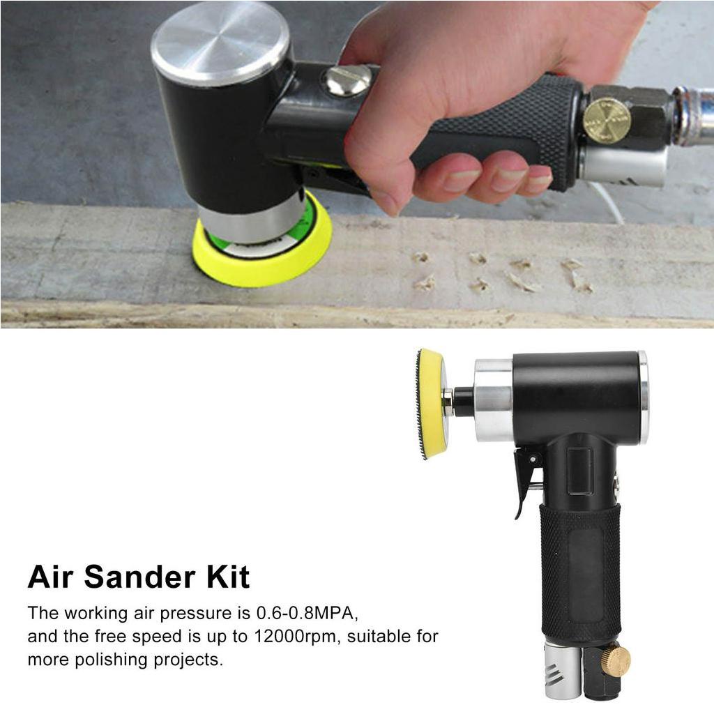 Có thể bán buôn Bộ dụng cụ đánh bóng khí nén 2in Máy mài mini khuỷu tay đồng tâm 12000rpm 0 6‑0 8MPA YC‑2615 Westvirginia058 Hàng giao ngay
