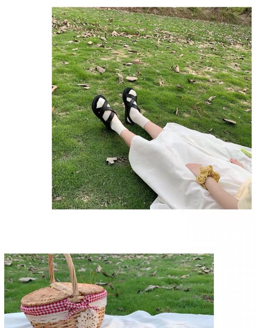 Dép cao su quai chéo ❤️