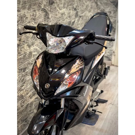 Tem Rời Dán Xe Exciter 2009 Mẫu Jupiter MX Đen Đồng Cực Đẹp, Hàng 3 Lớp Chất Lượng Cao