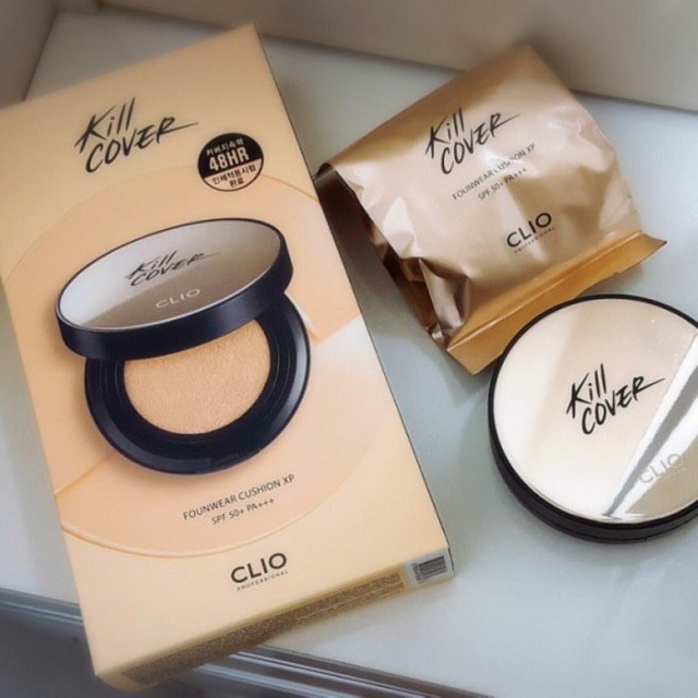 PHẤN NƯỚC CLIO KILL COVER FOUNWEAR CUSHION XP SPF50+ PA+++ | Shopee Việt Nam