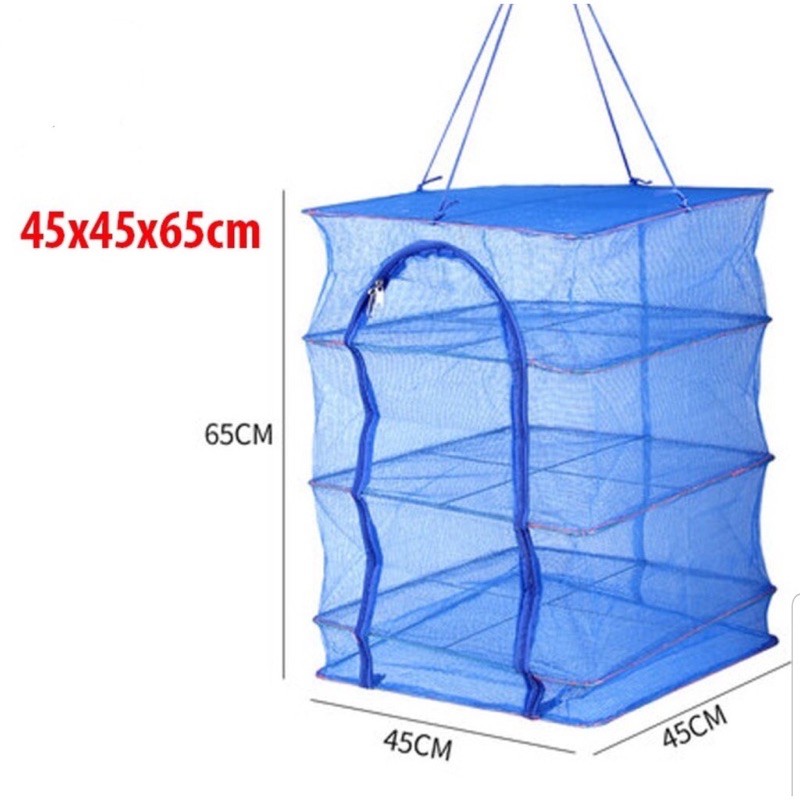 Lồng lưới treo 4 tầng chuyên dùng phơi khô thực phẩm chống côn trùng thiết kế tiện dụng - ĐỒ CÂU PHÍA BẮC - S26