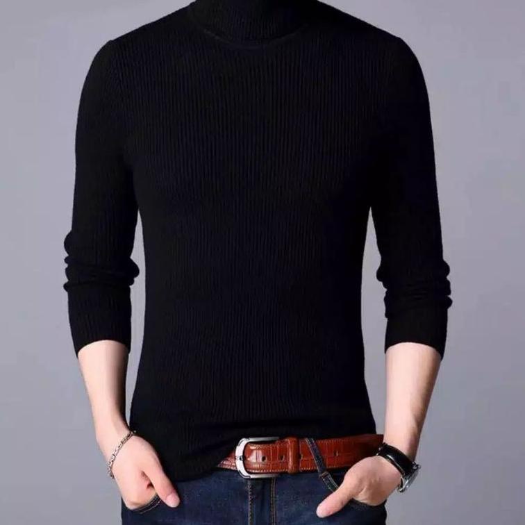 Đóng gói mới... Áo Sweater Dệt Kim Cổ Lọ Thời Trang Cho Nam 11 Màu Lựa Chọn 4 Size S M L XL 06