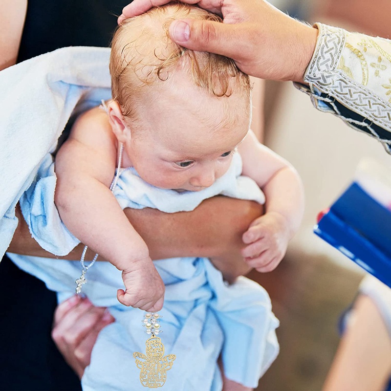 Set 18 Móc Khóa Gỗ Trang Trí Chủ Đề Giáng Sinh Baptism