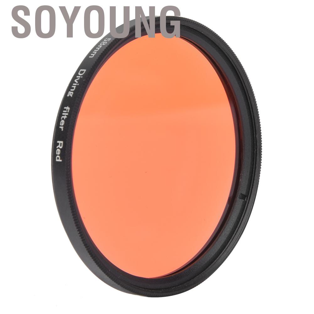 Kính lọc 58mm màu đỏ 16X cho máy ảnh Gopro5
 | BigBuy360 - bigbuy360.vn
