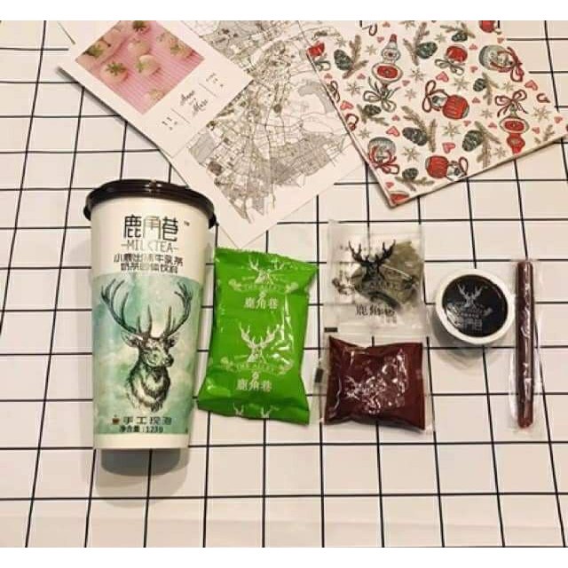 Trà sữa the Alley tự pha đường đen 3 vị thoải mái lựa chọn LETS BITE ME | BigBuy360 - bigbuy360.vn