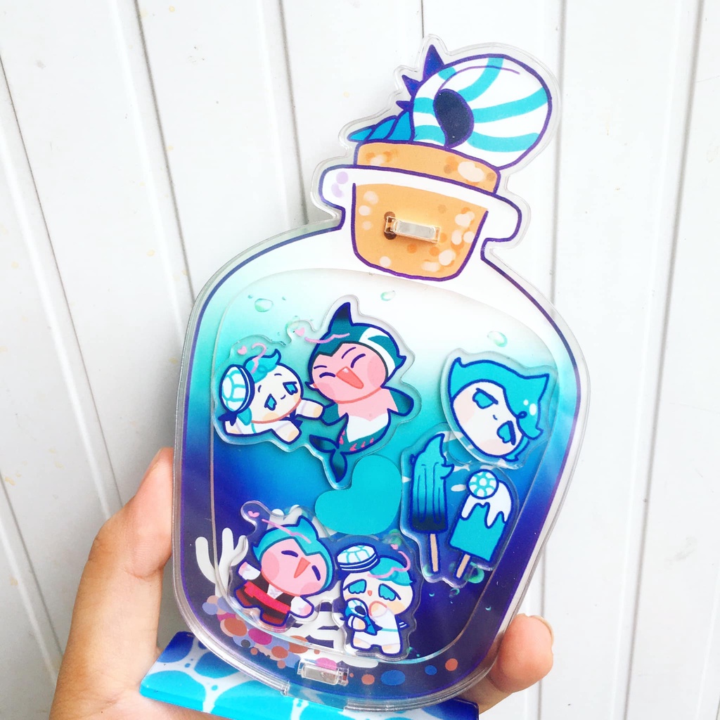 [có sẵn] mô hình nhân vật standee acrylic COOKIE RUN