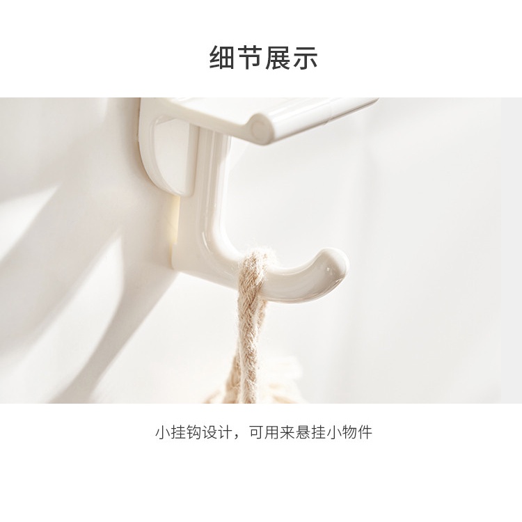 Móc dán treo chậu, bông tắm 002