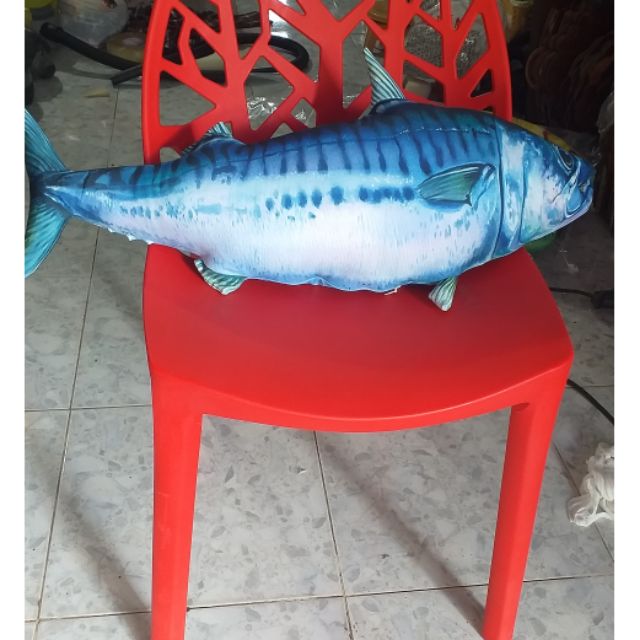 Gối Ôm Hình Cá Biển - Gối Ôm 3D Cá Ngừ Đại Dương làm đồ chơi cho bé yêu