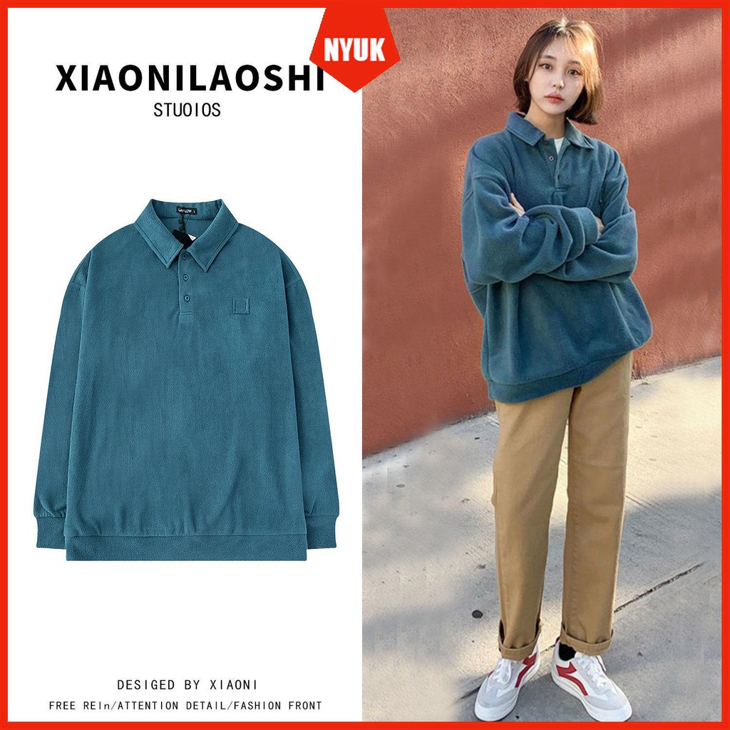 Áo sweater thiết kế form rộng thời trang Hàn Quốc trẻ trung cho nữ | BigBuy360 - bigbuy360.vn