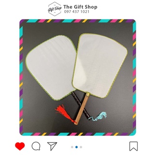 Quạt Ba Tiêu Vải Trơn