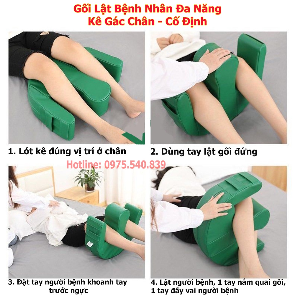 Gối Lật Bệnh Nhân CARYN, Hỗ Trợ Lật Người Bệnh, Hàng Chính Hãng