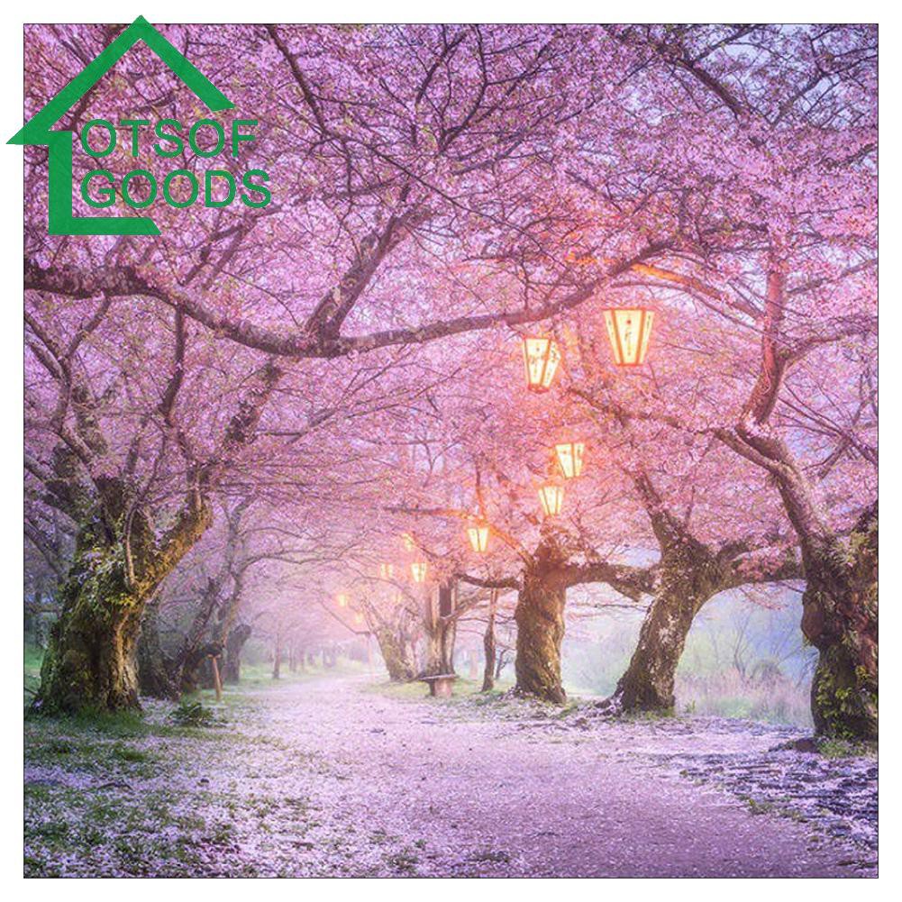 Bộ tranh đính đá 5D tự hoàn thành họa tiết tranh vẽ phong cảnh trang trí nhà tiện dụng | BigBuy360 - bigbuy360.vn