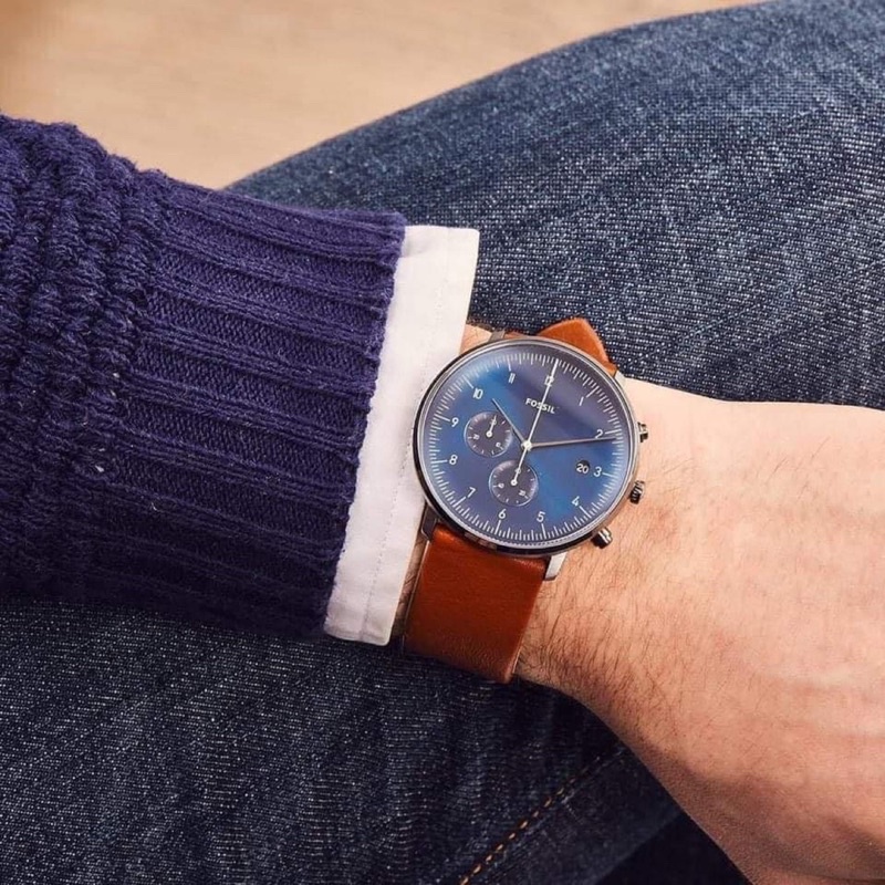 Đồng hồ nam FOSSIL size 43mm lịch lãm sang trọng - Hàng Authentic pick store Mỹ