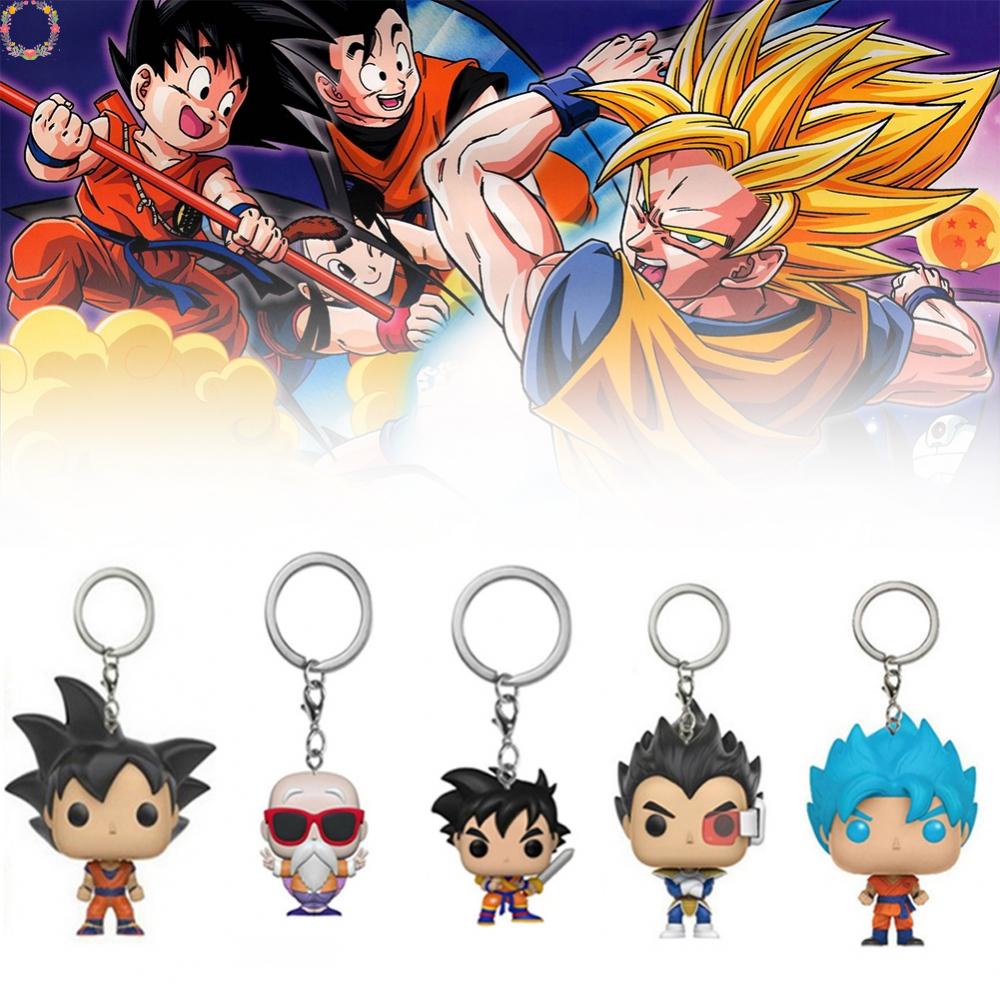 Móc Khóa Funko Pop Hình Goku Vegeta Gotenks