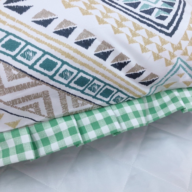 Vỏ gối Cotton poly phối bèo Amazing Bedding kích thước 50-70cm