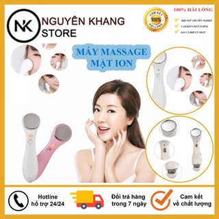 Máy Massage Mặt Cầm Tay Mới Ion DS309, Siêu Thoàng Lỗ Chân Lông, Giúp Mịn Da Mặt