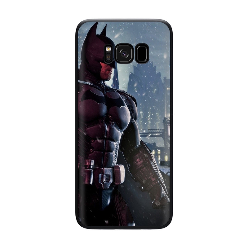 Ốp lưng hình Batman Arkham cho Samsung Galaxy S20 S10 Lite S10E S9 S8 Plus S6 S7 Edge A21