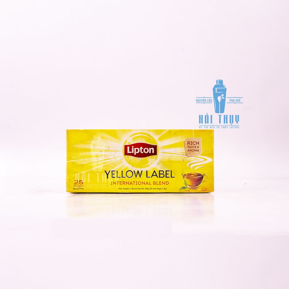 Trà lipton nhãn vàng Hộp 24 túi lọc