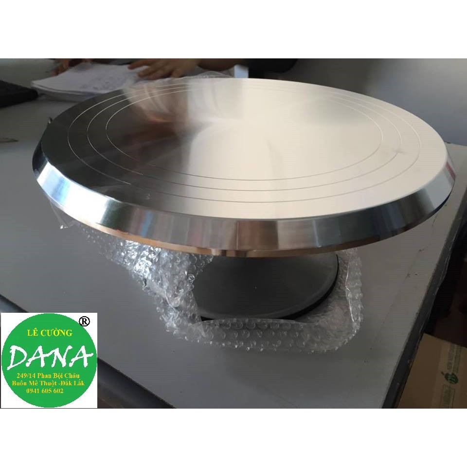 Bàn xoay inox cao