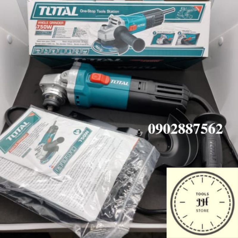 4&quot; (100mm) Máy mài góc 750W Total TG10710026