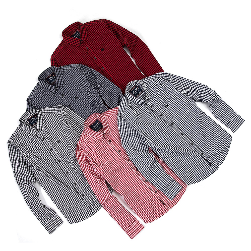 [Mã LT50 giảm 50k đơn 250k] Áo SơMi họa tiết caro trẻ trung Just Men