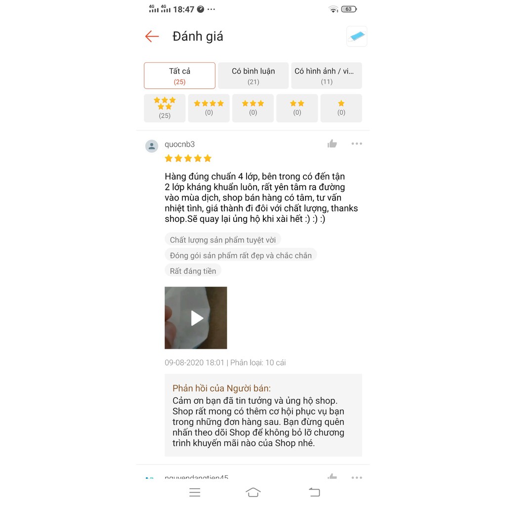 [Tiếp sức chống dịch] Khẩu trang y tế 4 lớp cao cấp 2 lớp kháng khuẩn | BigBuy360 - bigbuy360.vn