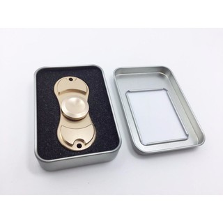 Con quay Spinner đẹp, 2 cánh kim loại đồng  Osoc Wz186