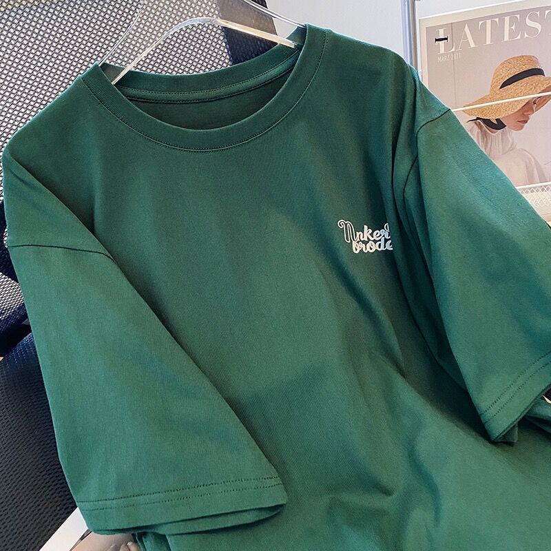 Áo Thun Tay Ngắn Size Lớn In Họa Tiết Thời Trang Cho Nữ