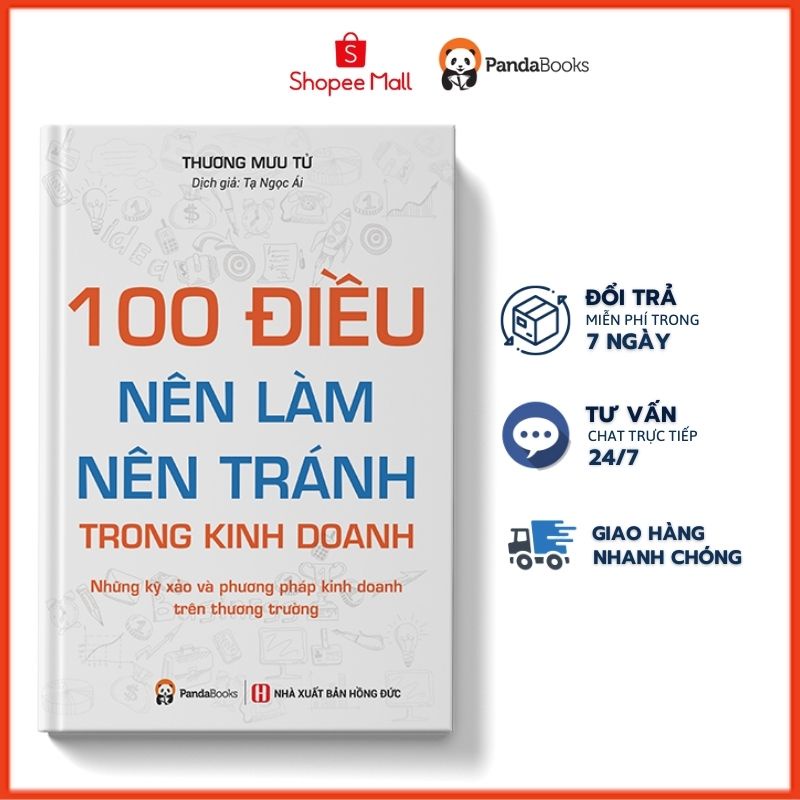Sách 100 Điều Nên Làm Nên Tránh Trong Kinh Doanh
