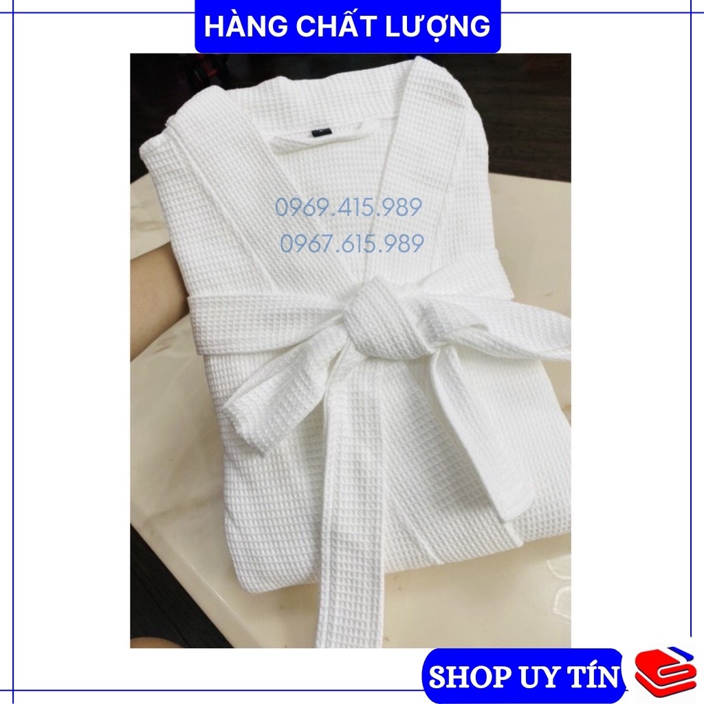 [Hàng VNXK] Áo choàng tắm khách sạn cao cấp, đủ màu, đủ size, 100% chất cotton tổ ong đẹp