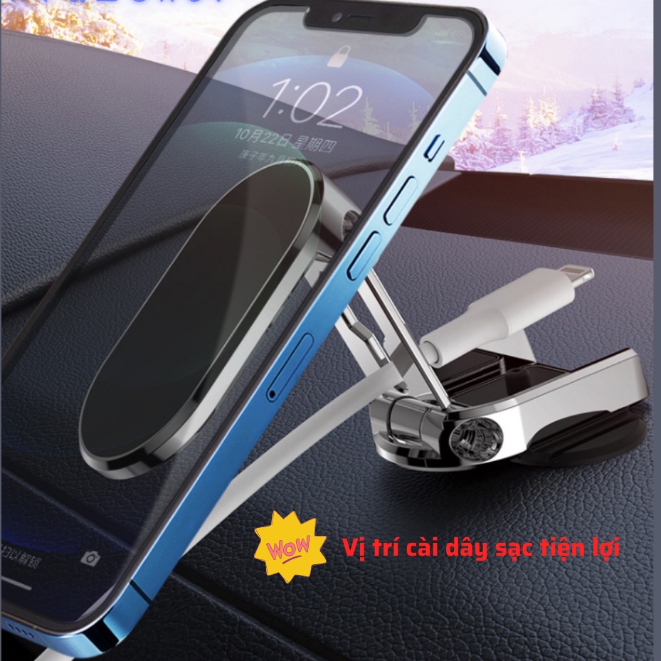 GIÁ ĐỠ ĐIỆN THOẠI TRÊN Ô TÔ - Giá Đỡ Điện Thoại Từ Tính Hợp kim kết dính chắc chắn | BeenAuto | BigBuy360 - bigbuy360.vn